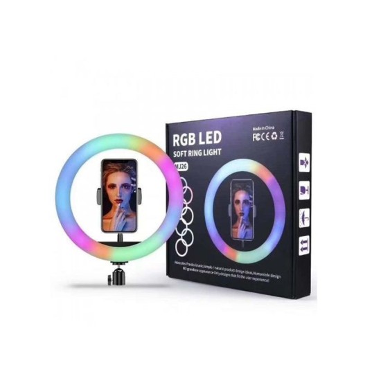 SUPORTE RINGLIGHT MJ 26 COM SUPORTE PARA TELEFONE 10,0" PRETO SUPORTE RINGLIGHT MJ 26 COM SUPORTE PARA TELEFONE 10,0" PRETO